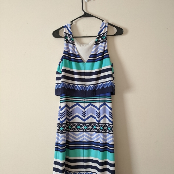 Eliza J Size 8 Shift Stretch Tank Dress - Picture 7 of 8